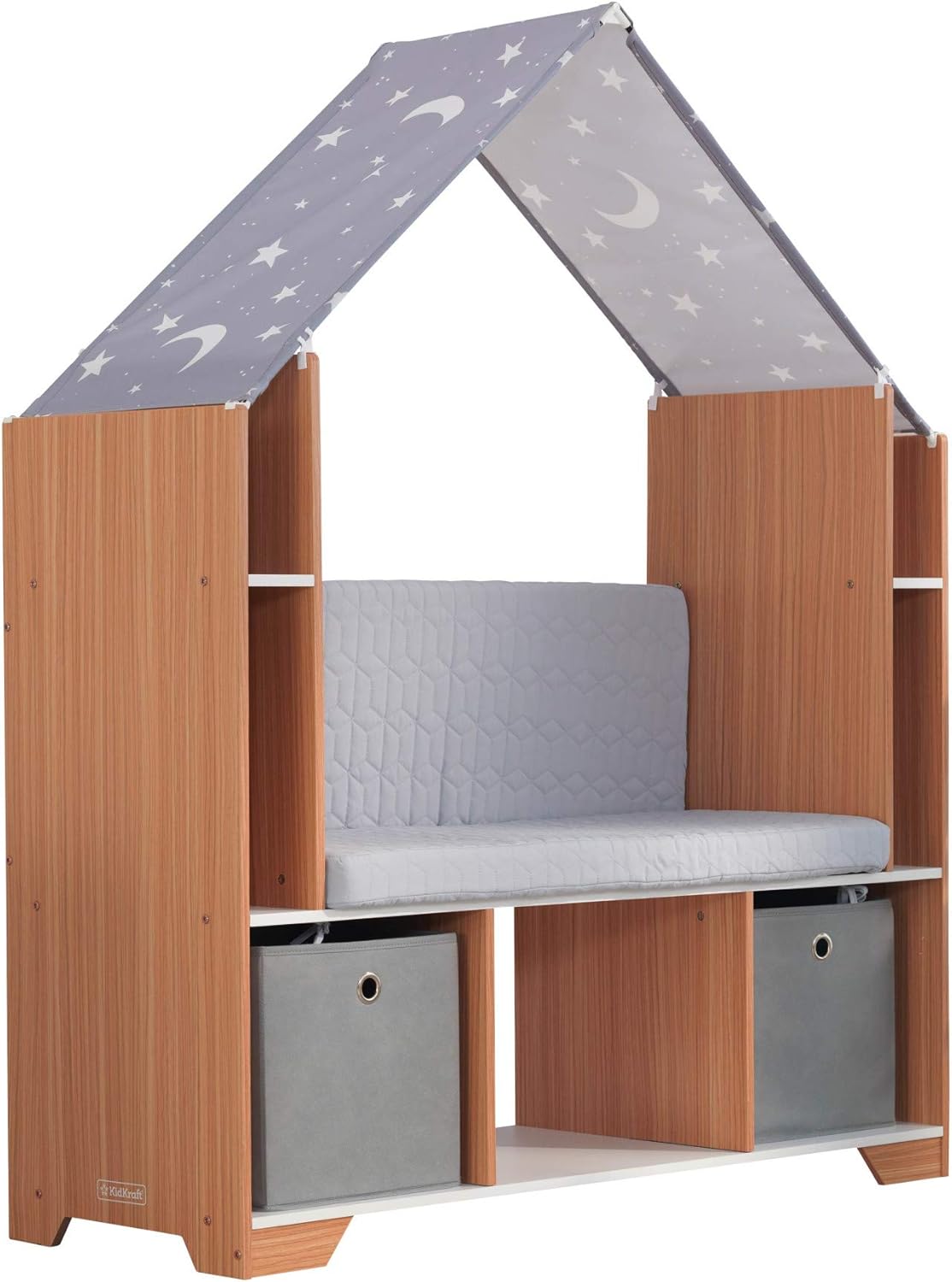Children's Bookcase Furniture with Storage Bins G383244