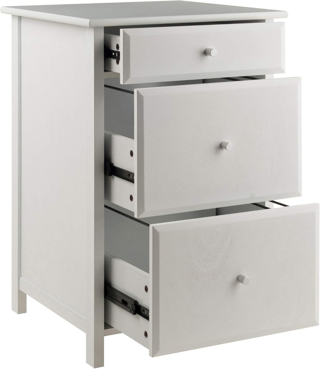 White File Cabinet I51195