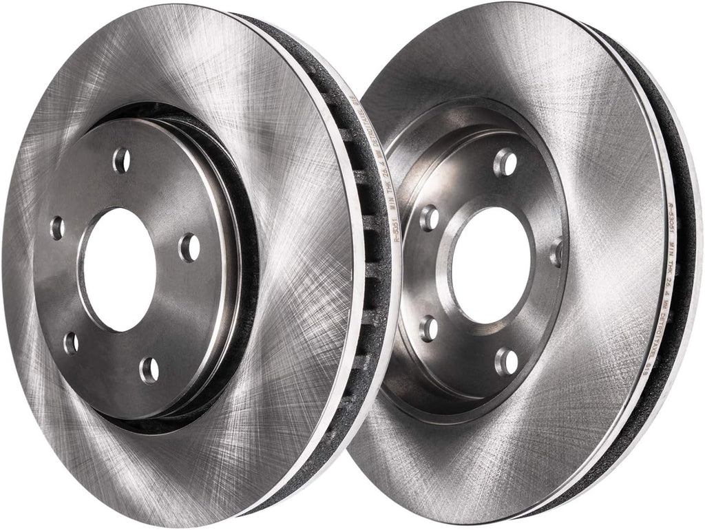 11.10" Front Disc Rotors and Brake Pads 4pc Set O45173