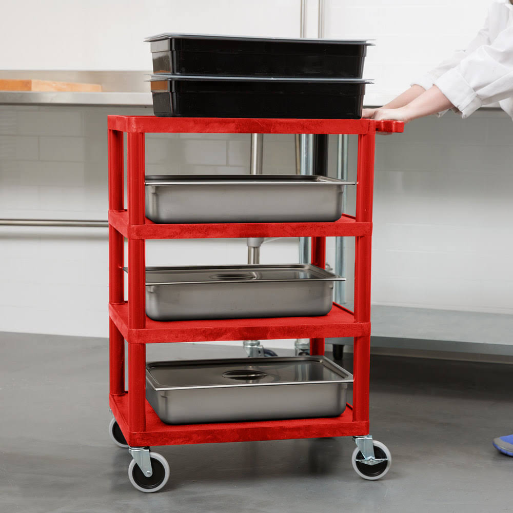 Red Utility Cart T101