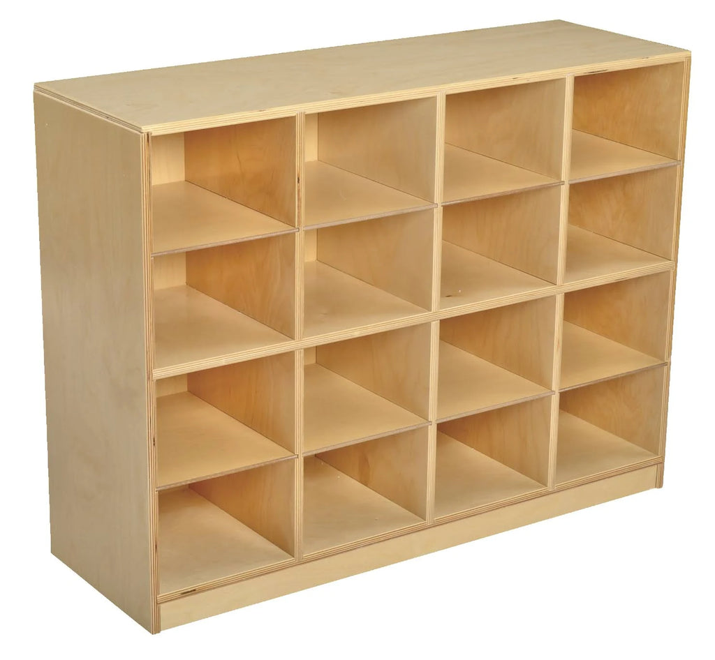 16 Compartment Cubby with Casters Y433312