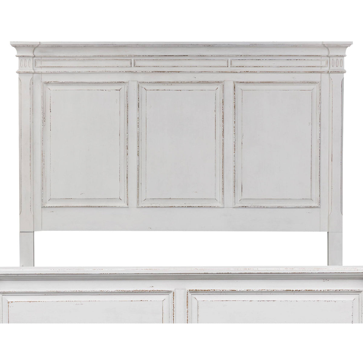 White Queen Panel Headboard R7410