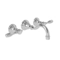 White Wall Mount Lavatory Faucet O728486