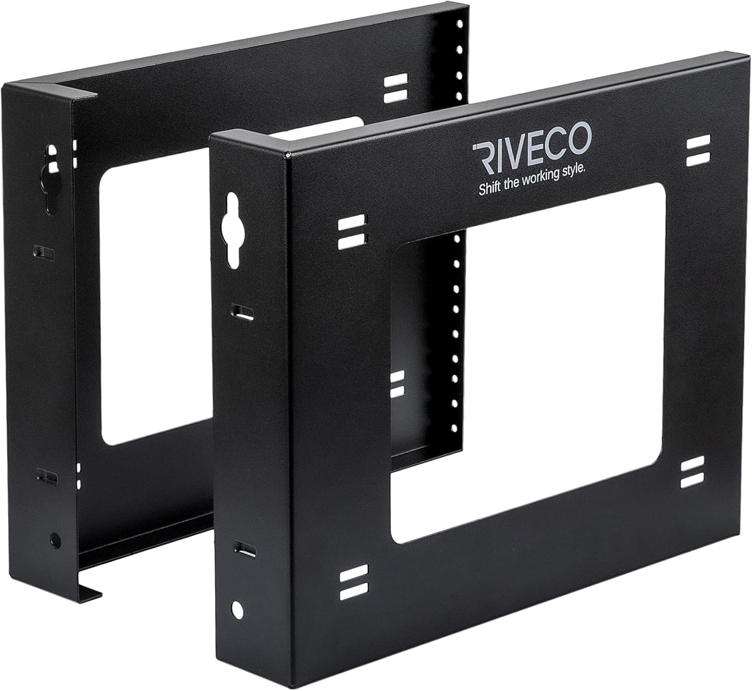 6U Open Frame Rack Wall Mount Desktop Mount Pack of 2 N304