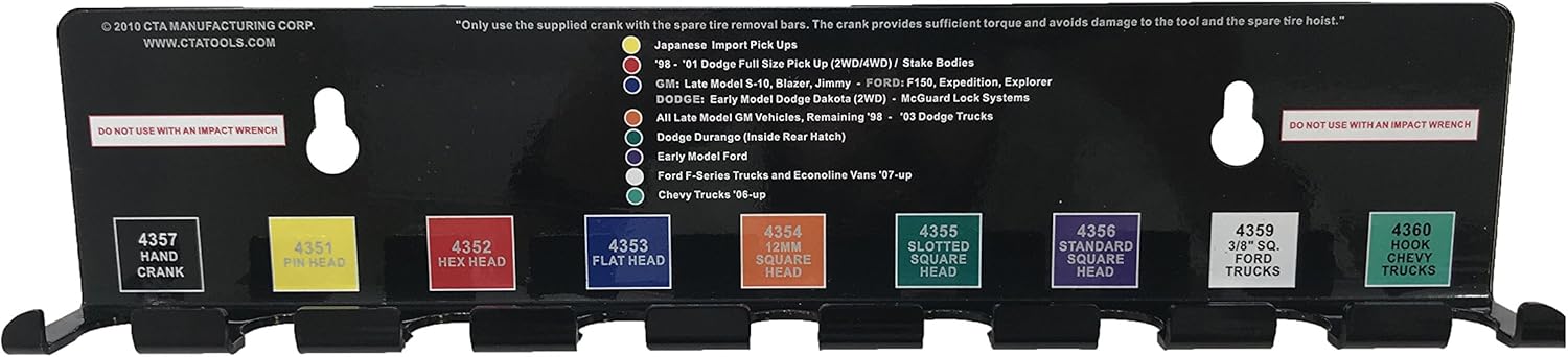 10 Pc. Spare Tire Tool Kit N25504