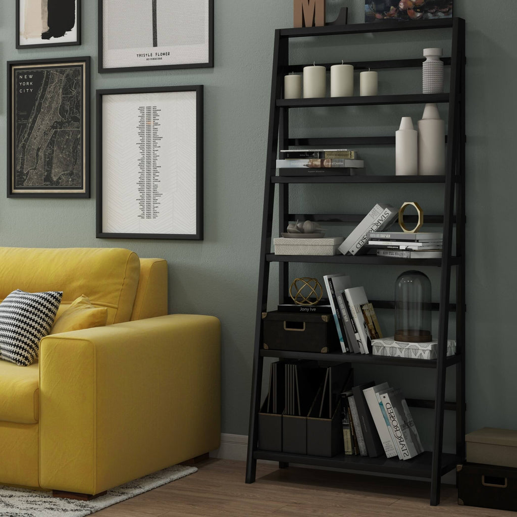 Rustic Solid Wood Bookcase M3951