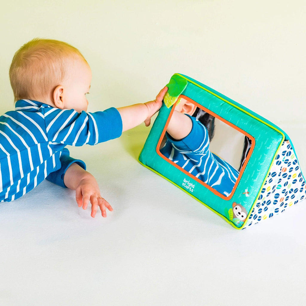 Sit and See Safari Floor Mirror Tummy Time Activity Toy C9501