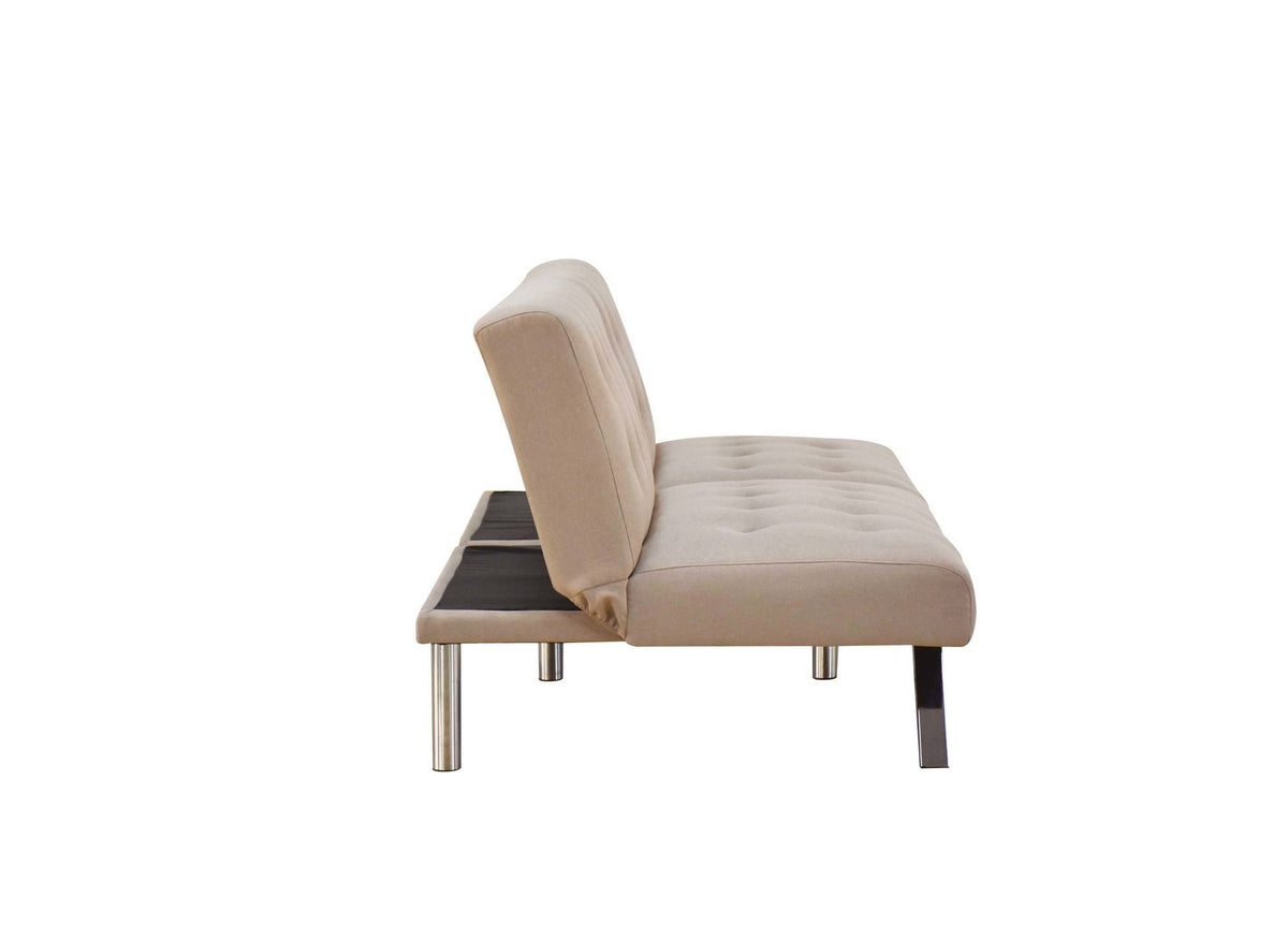 Beige Linen Adjustable Sofa Z133