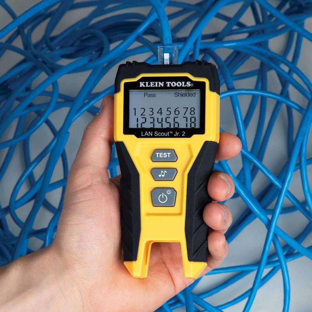 Cable Tester for CAT 5e, CAT 6/6A Cables with RJ45 Connections Pack of 2 K22917