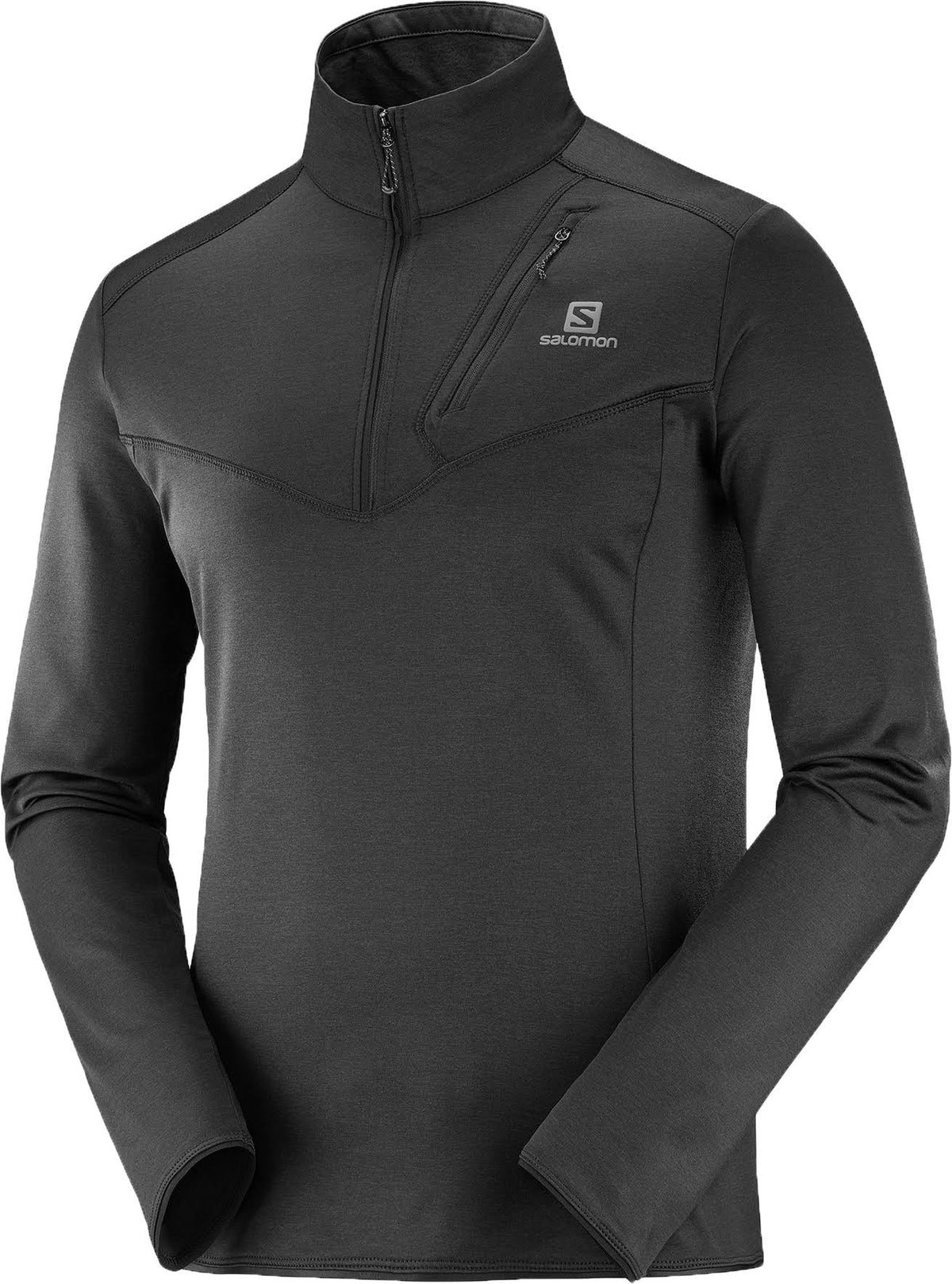 Black XL Half Zip X449