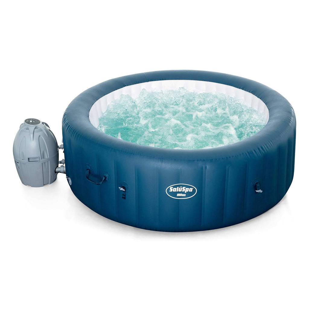 Blue Portable Round Inflatable Hot Tub Spa R766