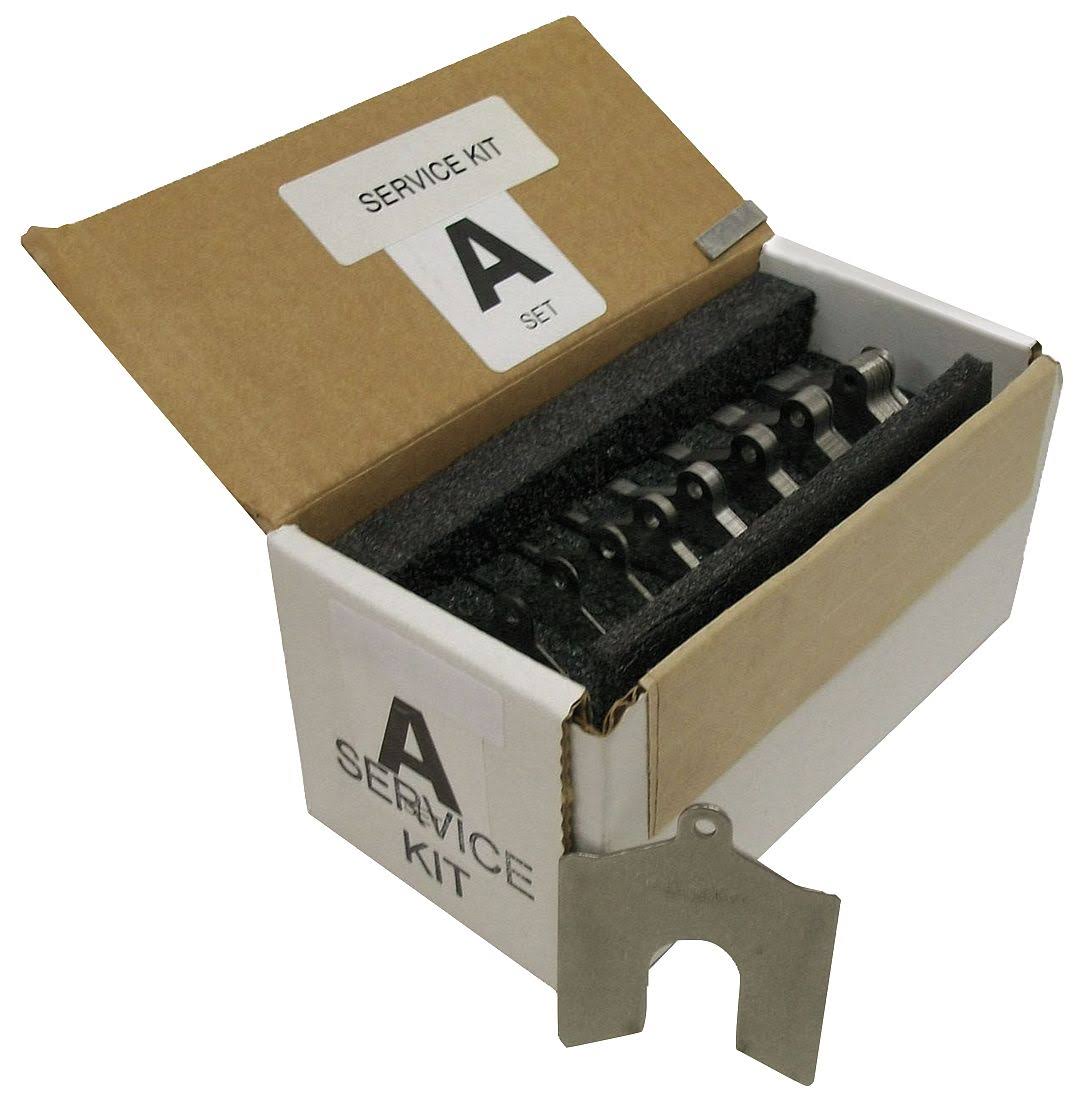 Slotted Shim Assortment, 2 x 2 In, 80 PC B58337
