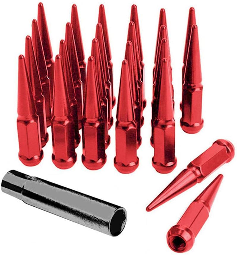 Spiked Chrome 24 pcs Lug Nuts I8260
