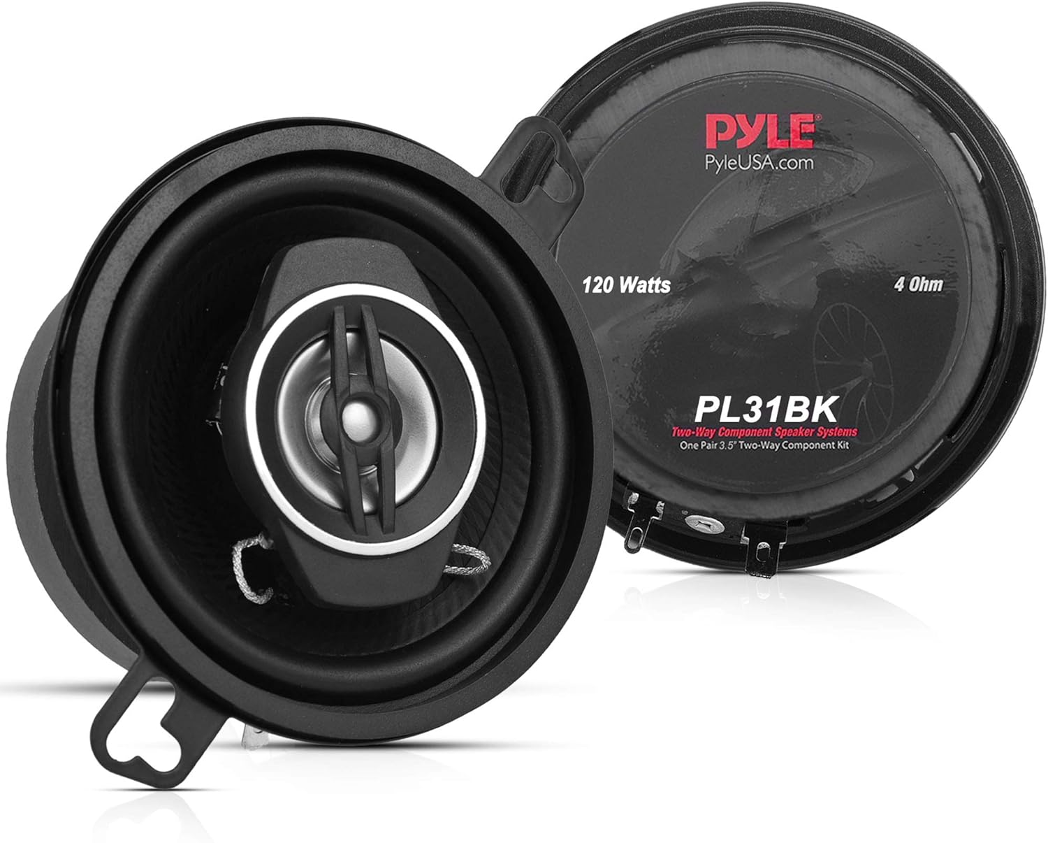 300W 4" x 10" Triaxial Car Stereo Speakers (Pair) B5726