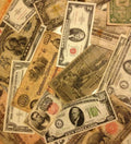 Old Currency Gold Silver Certificate Large Small B375