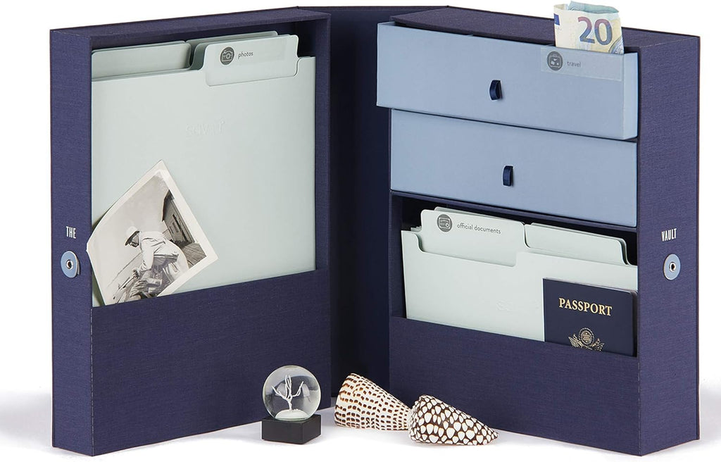 Blue Pack of 2 Desk Organizer M356826