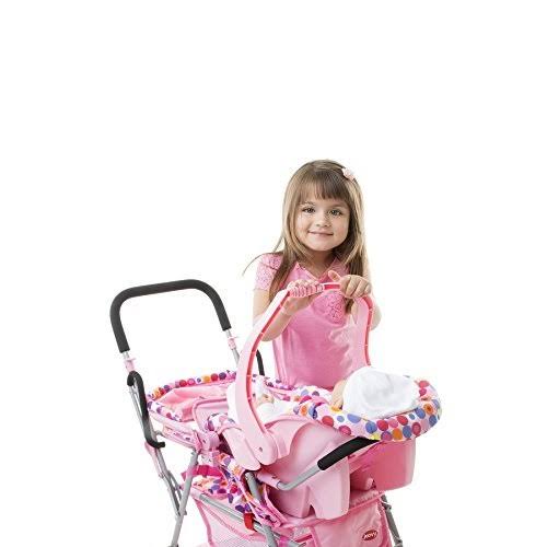 Pink Dot Doll Toy Car Seat R91174