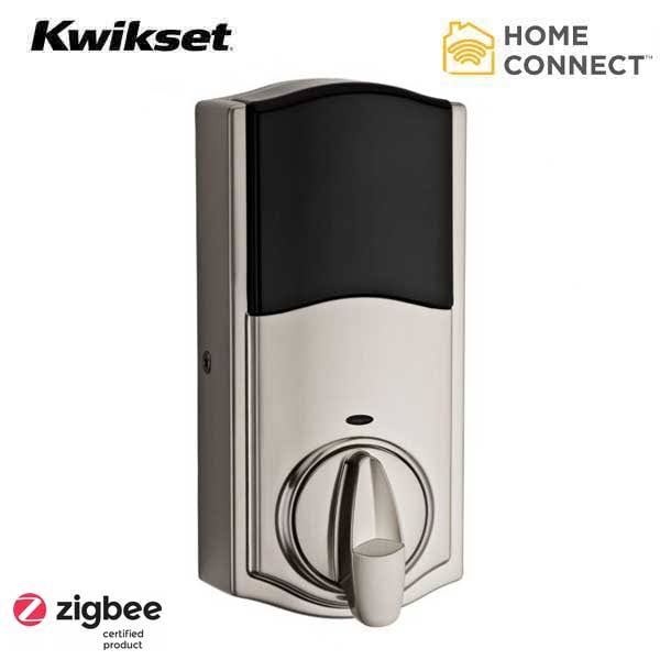 Satin Nickel Zigbee Deadbolt V77512