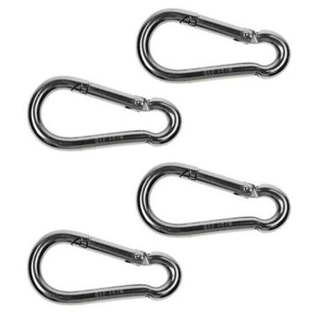 4 Pack T316 Snap Hook Carabiner J748
