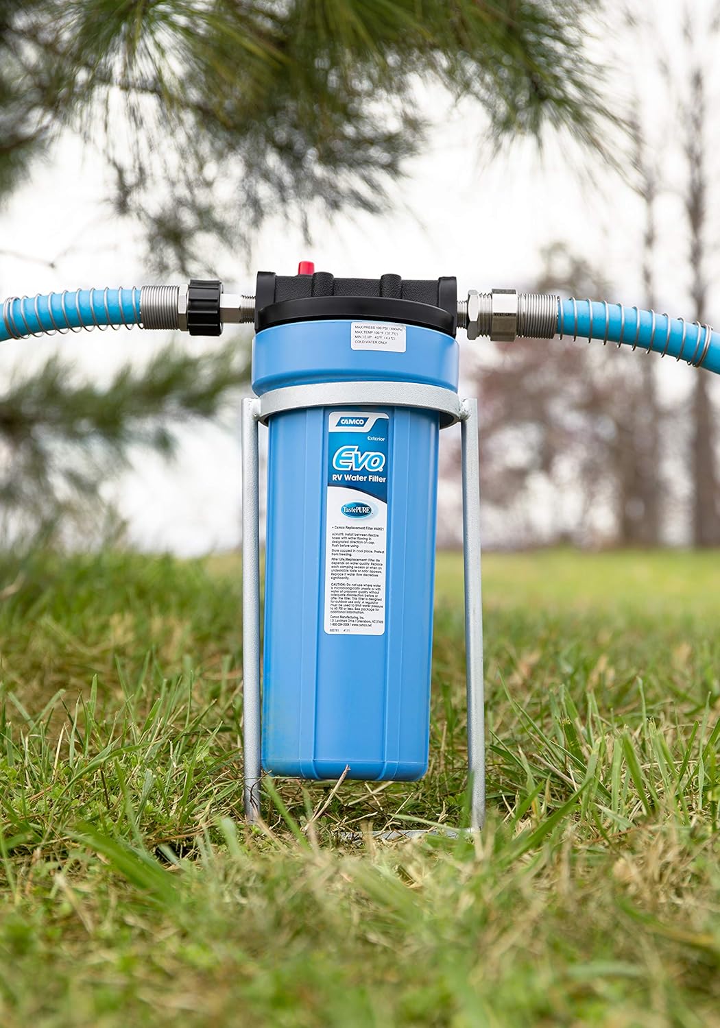 White RV & Marine Water Filter N5028