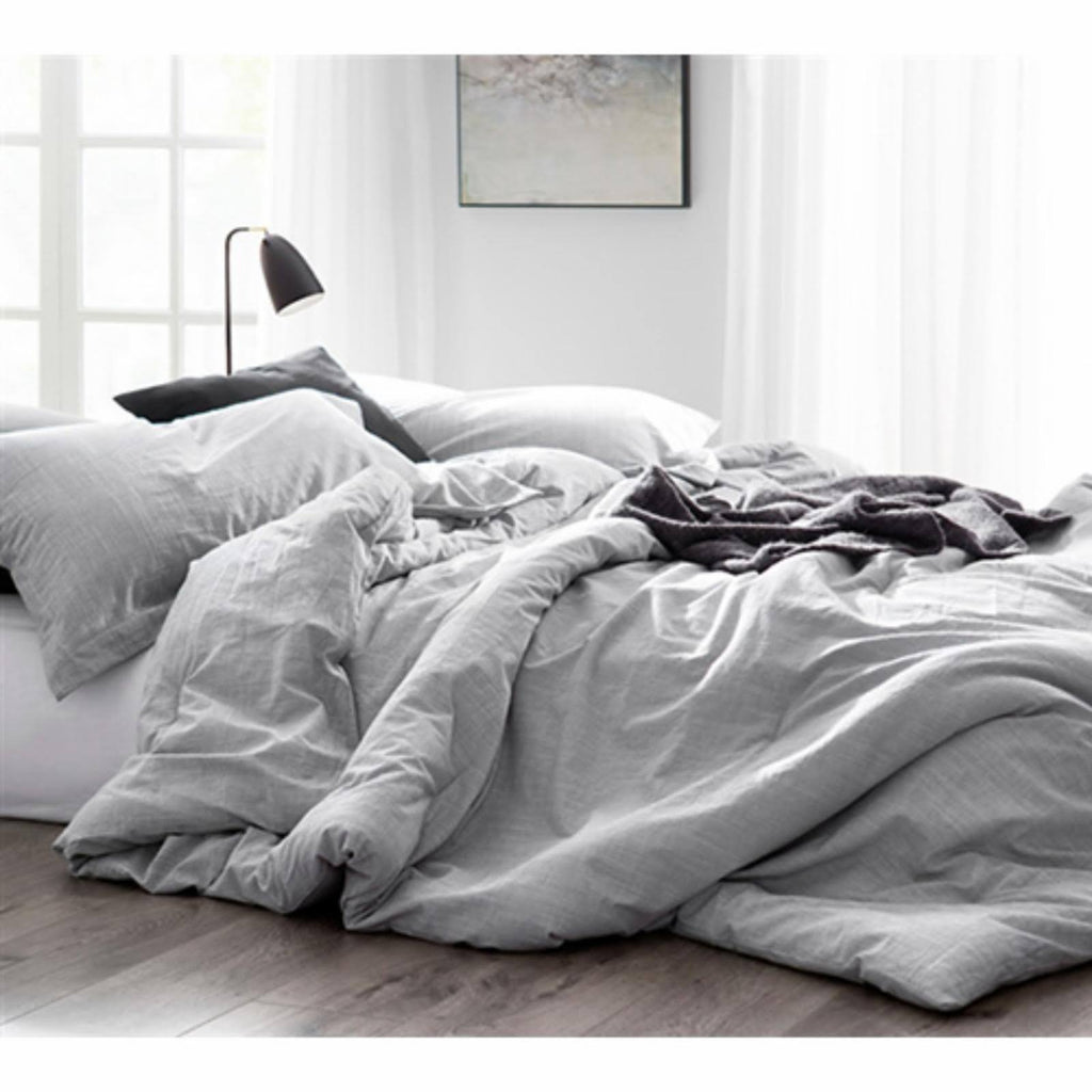 King Yarn Dyed Gray Comforter A771070