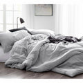King Yarn Dyed Gray Comforter A771070