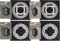 Complete Brake Rotor Pad Semi Metallic Kit A26381
