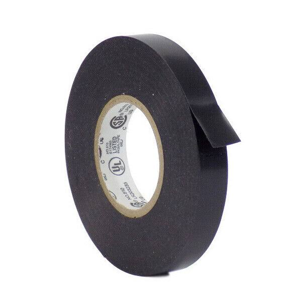 Black PVC Electrical Tape 3/8 in. x 66 ft 264-Roll O400828