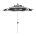 Beige 9 ft. Sunbrella Aluminum Market Umbrella N719611