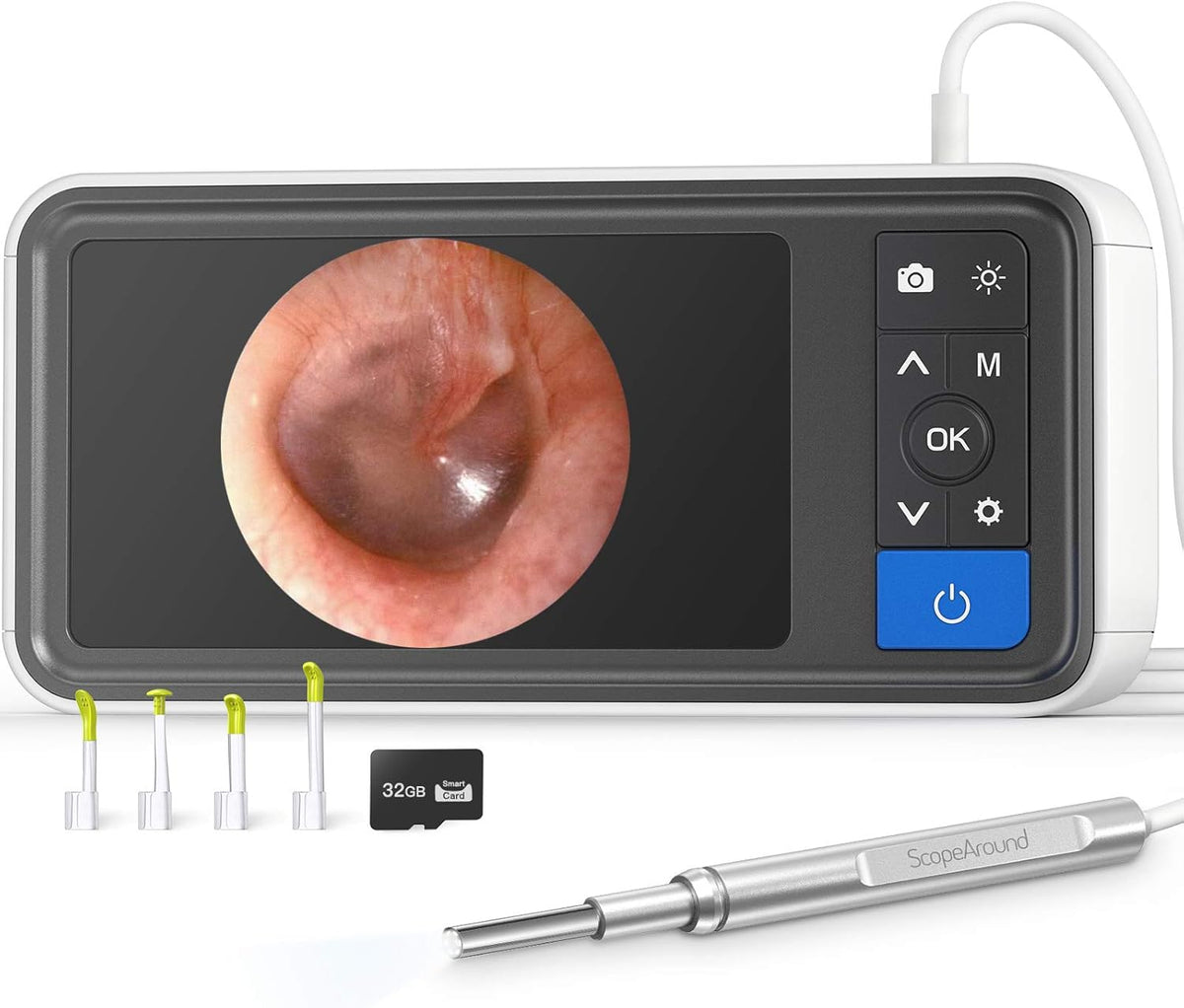 Ear Wax Removal Camera Otoscope with Light, Pack of 2 T2823