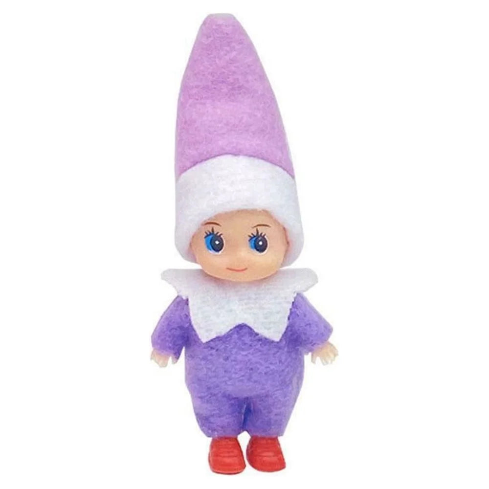 Naughty Elf Felt Doll 4 PCS Toddler Elf Kids Toys Q5915