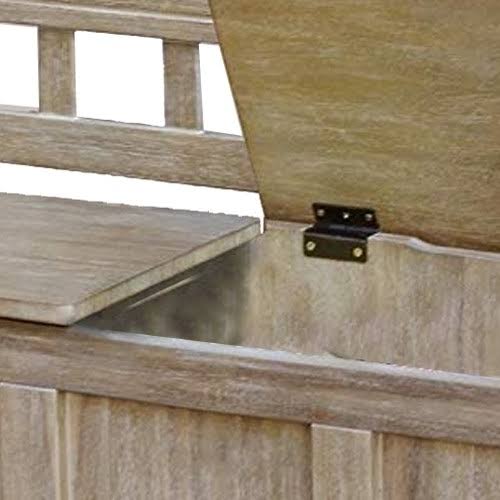 Natural Storage Bench V8604