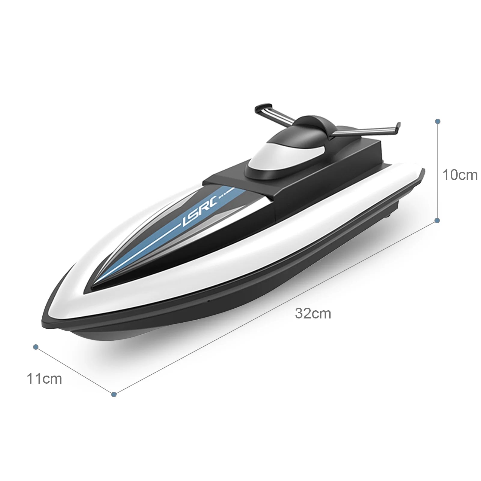 RC Boat Remote Control Boat 2.4GHz Waterproof F224