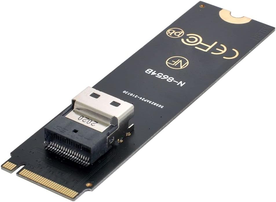 SFF-8639 U.2 to Slimline SFF-8654 4i NVME PCIe SSD Cable J47535