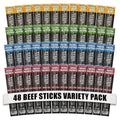 Beef Jerky Sticks, 1.5 oz, 48-Pack Q391