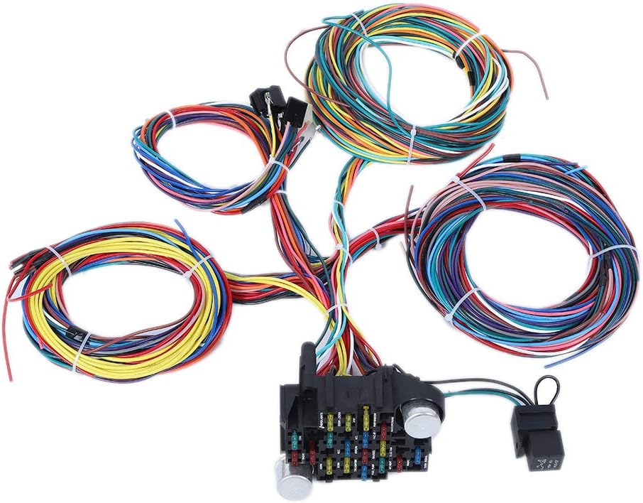 12V 21 Circuit Wiring Harness Kit Universal G2891