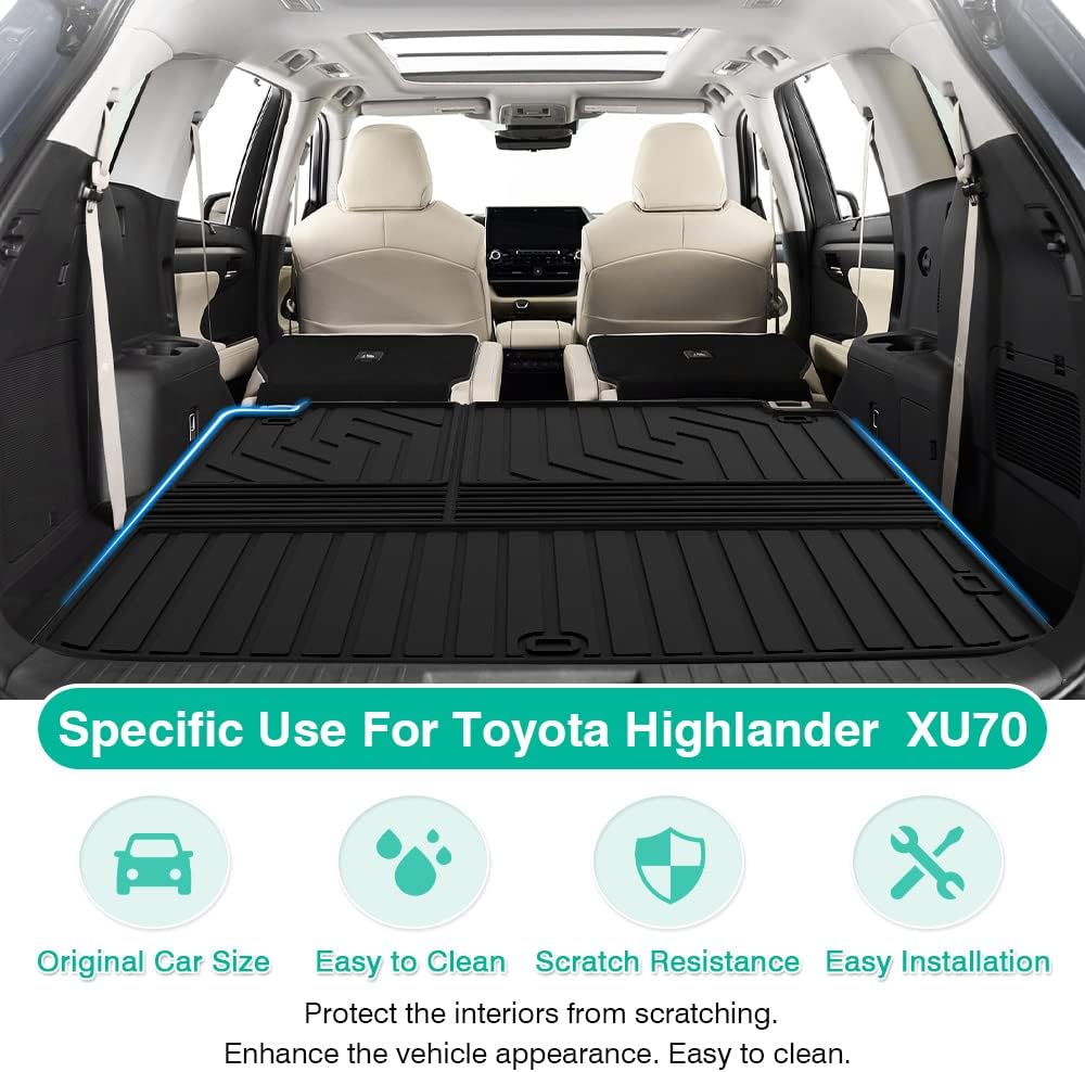 Cargo Liner Trunk Mat All Weather TPE T6669