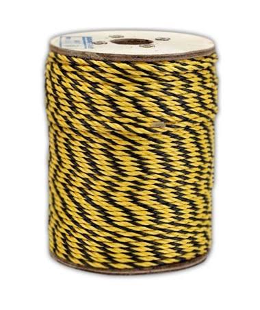 Yellow/Black 1200 ft Polypropylene Safety Rope X42553