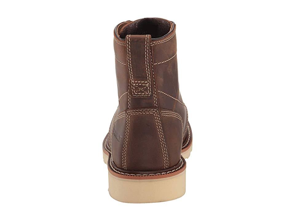 Brown Lace Work Boots X502