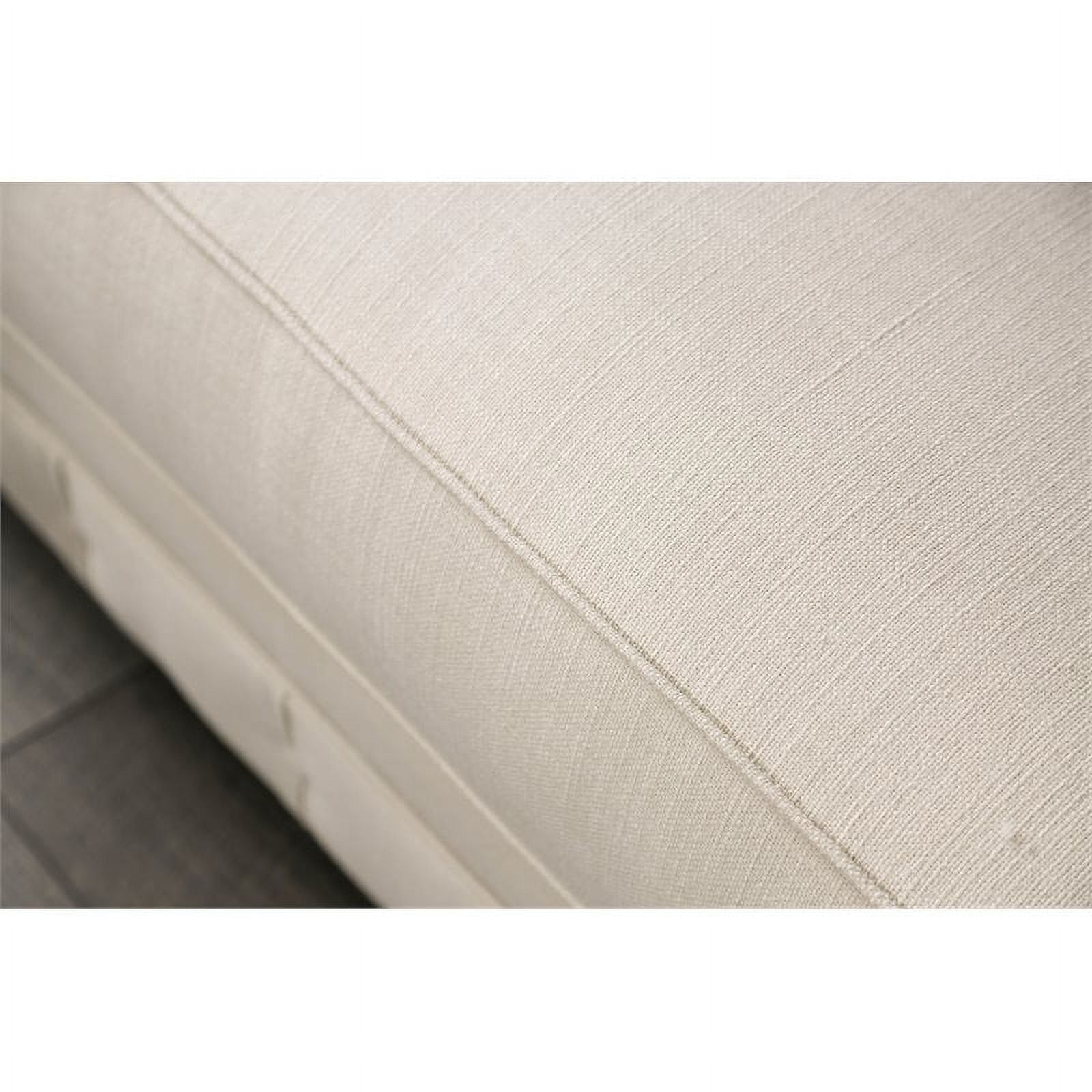 Beige Fabric 2-Piece Sofa Set A1096
