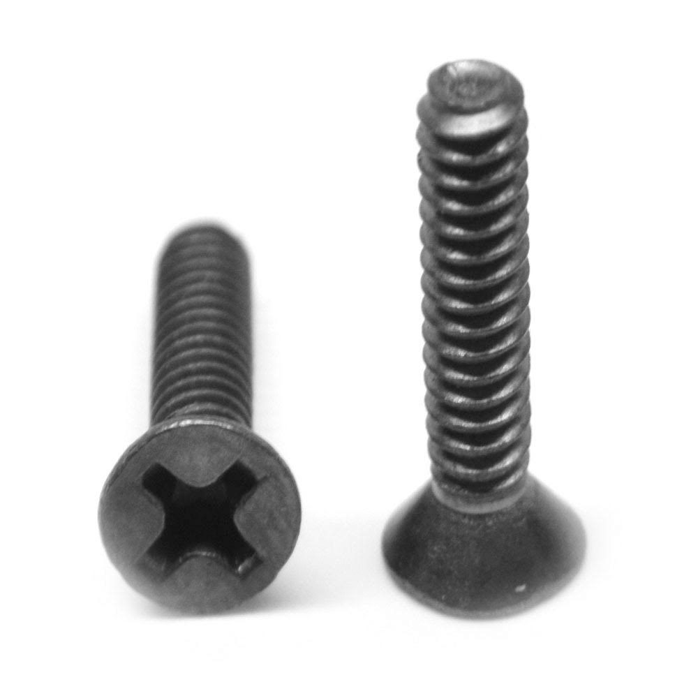 Black Oxide #4-40 x 1/4 Coarse Thread Machine Screw T441131