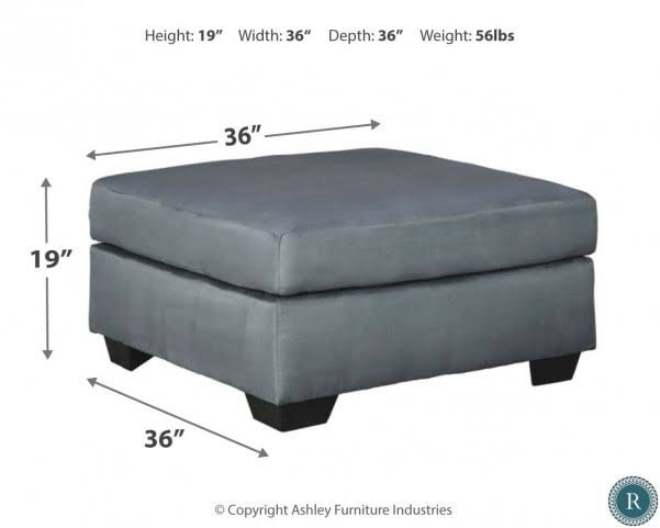 Oversized Accent Ottoman B8064