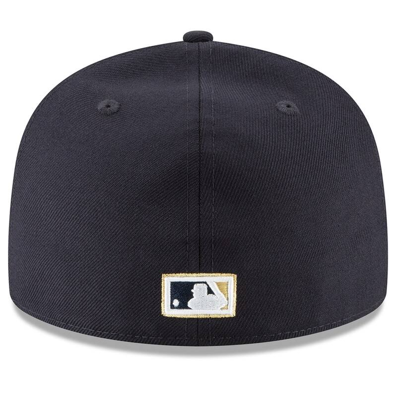 Navy Wool Fitted Hat Cap 7 5/8 H701422