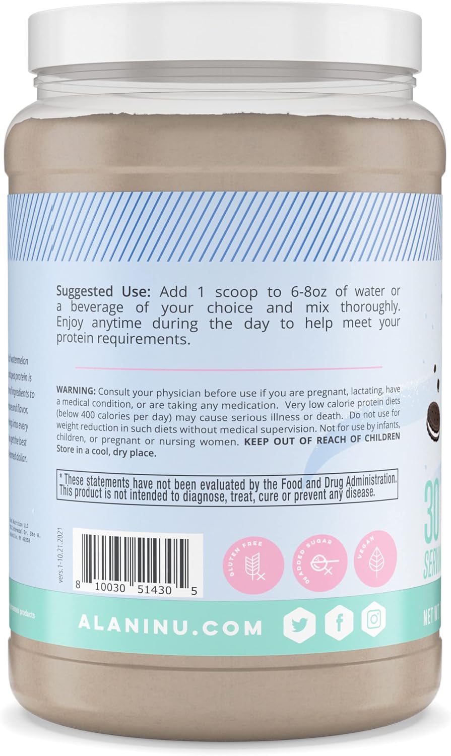 Plant Protein Frosted Flurry 1.15 Lbs. 30 Servings E555