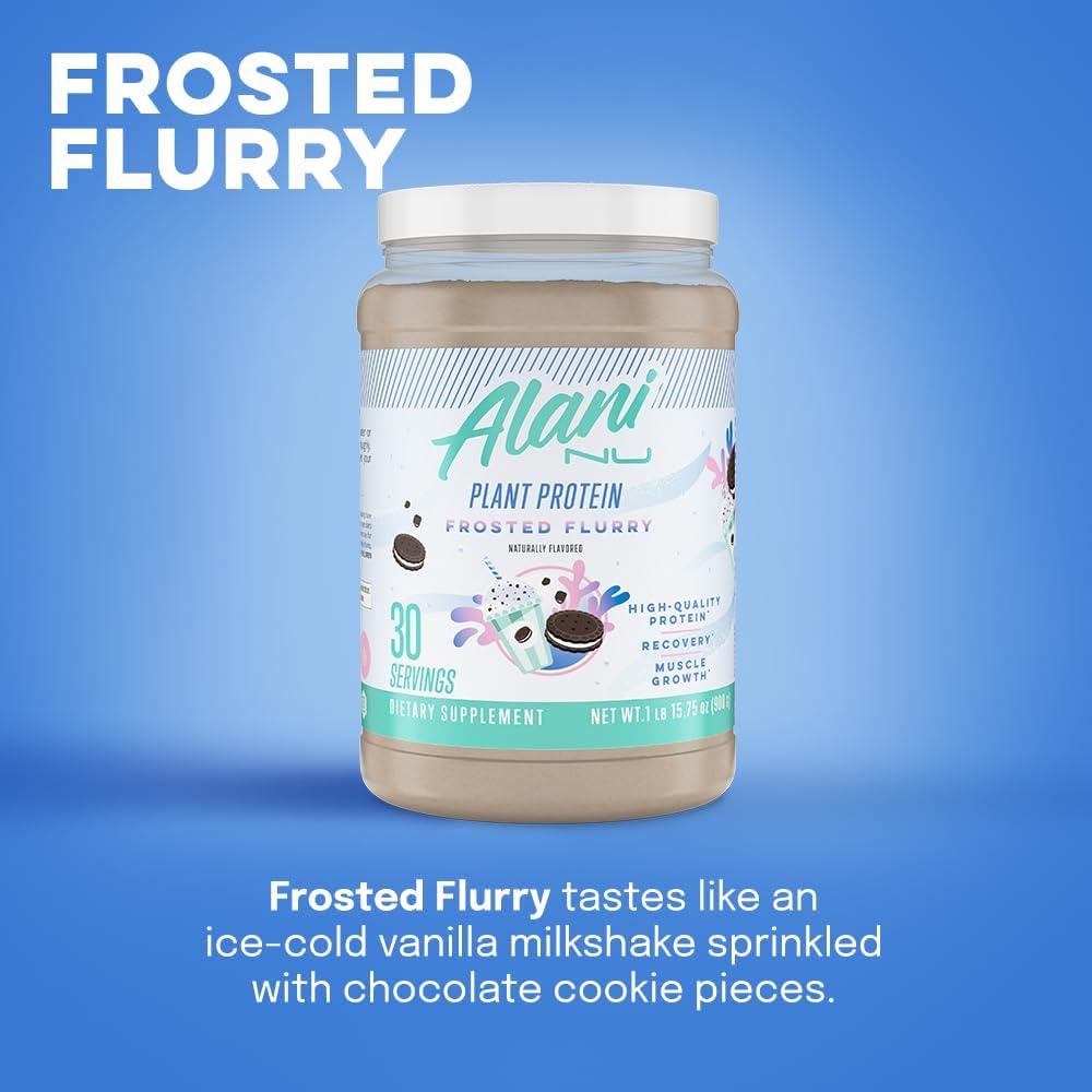 Plant Protein Frosted Flurry 1.15 Lbs. 30 Servings E555