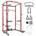 Multi-Functional Power Rack with Cable Pulley System T11346