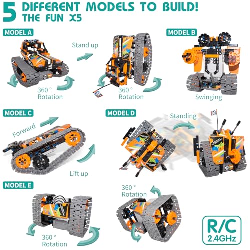 392Pcs STEM Remote Control Building Blocks Set H8027