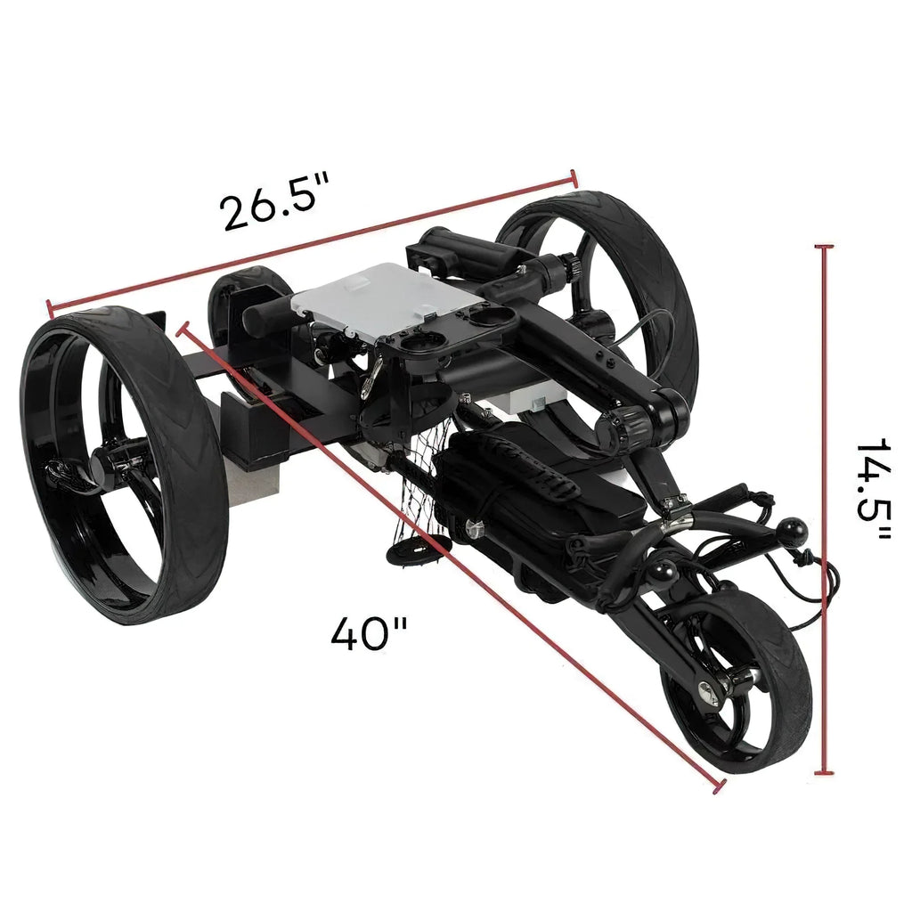 Refurbished Electric Remote Control Golf Cart with Cooler V281