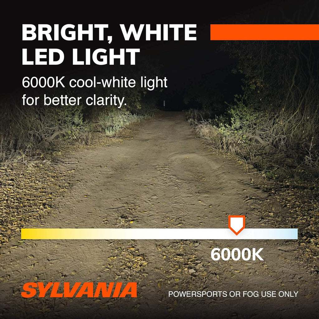 9006 LED Powersport Headlight Bulbs - 2 Pack Y3244