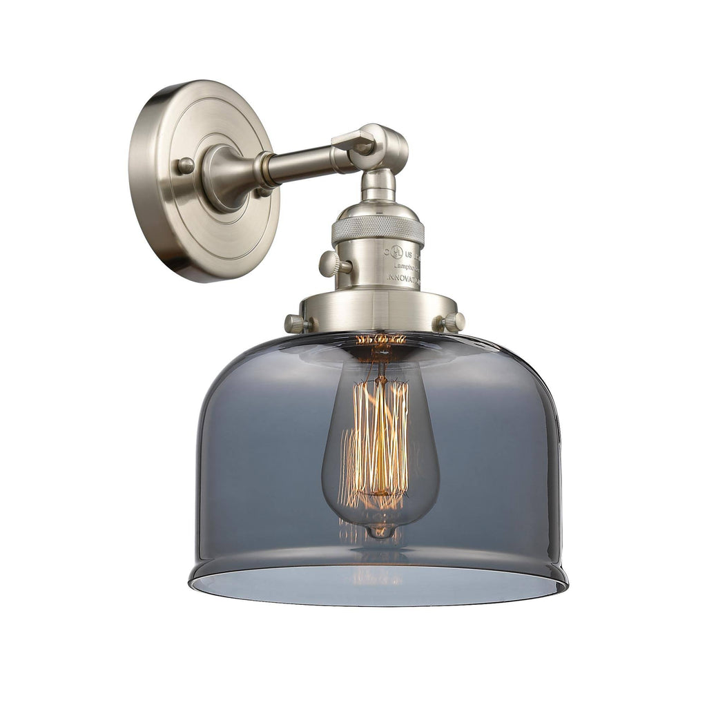 Large Bell 1 Light Sconce (Brushed Satin Nickel) Y416396